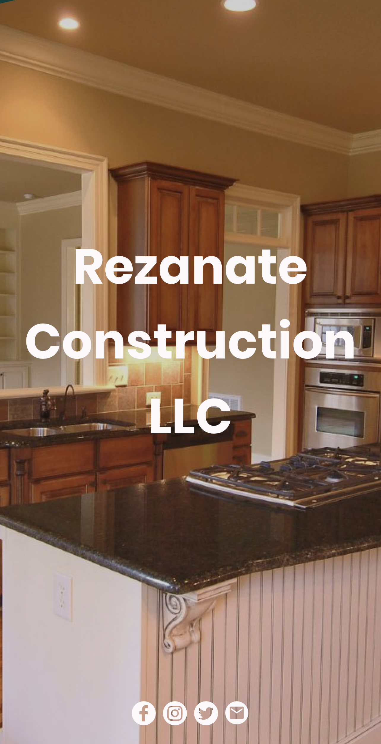 Logo for Rezanate Construction LLC