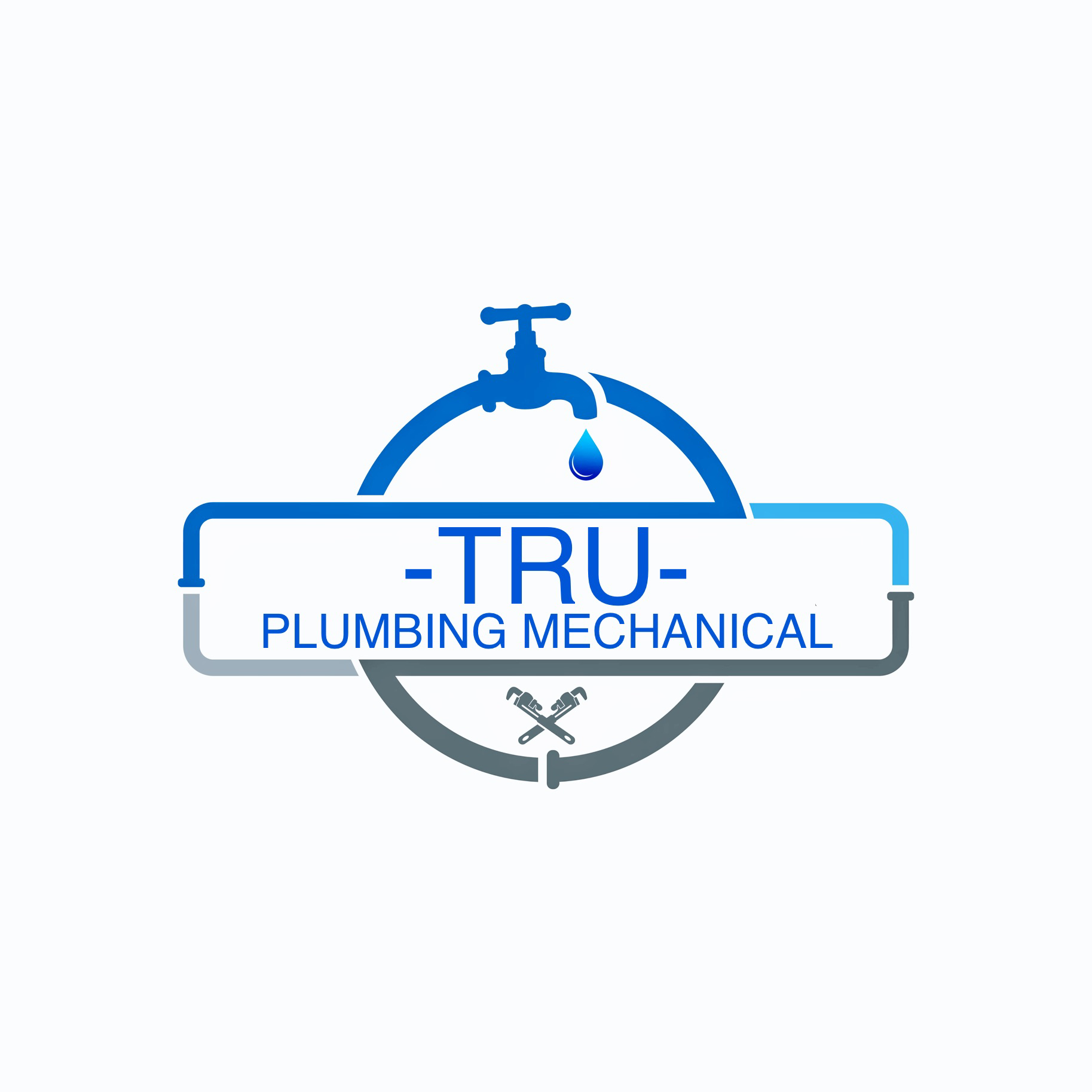 Tru plumbing mechanical logo