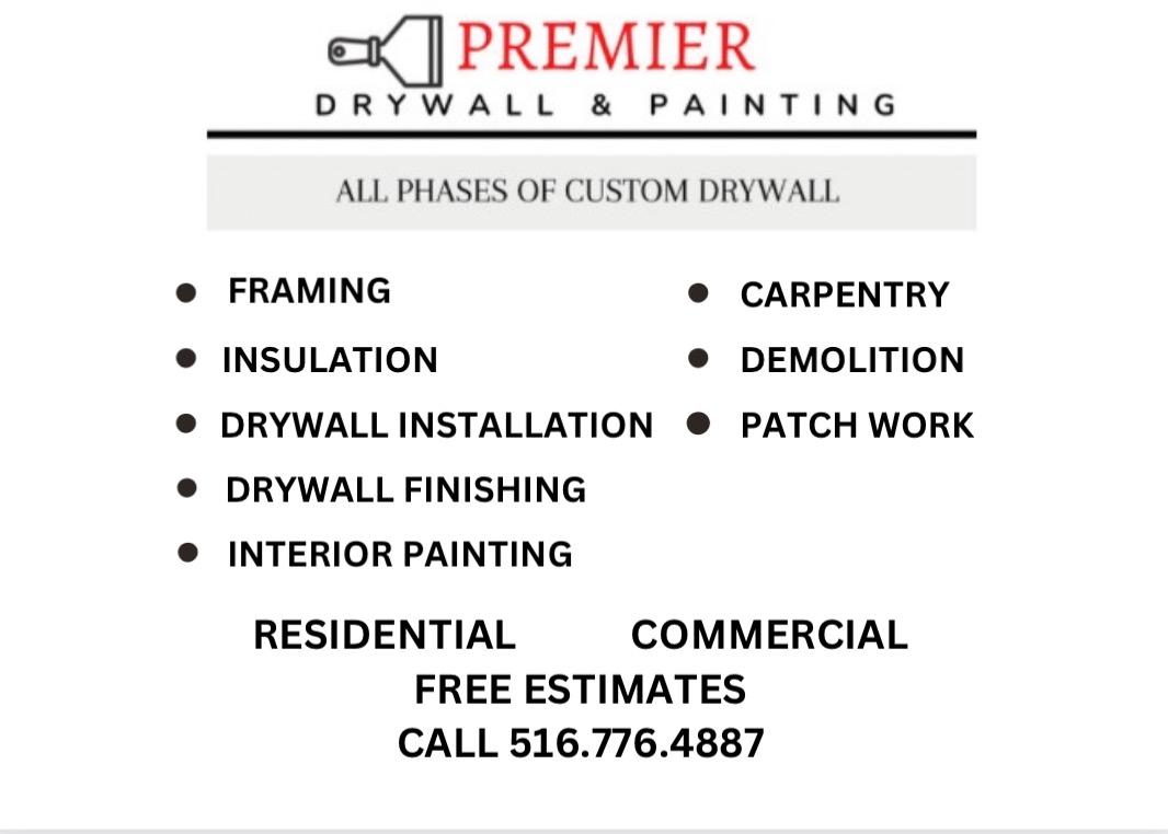 Premier drywall & painting logo