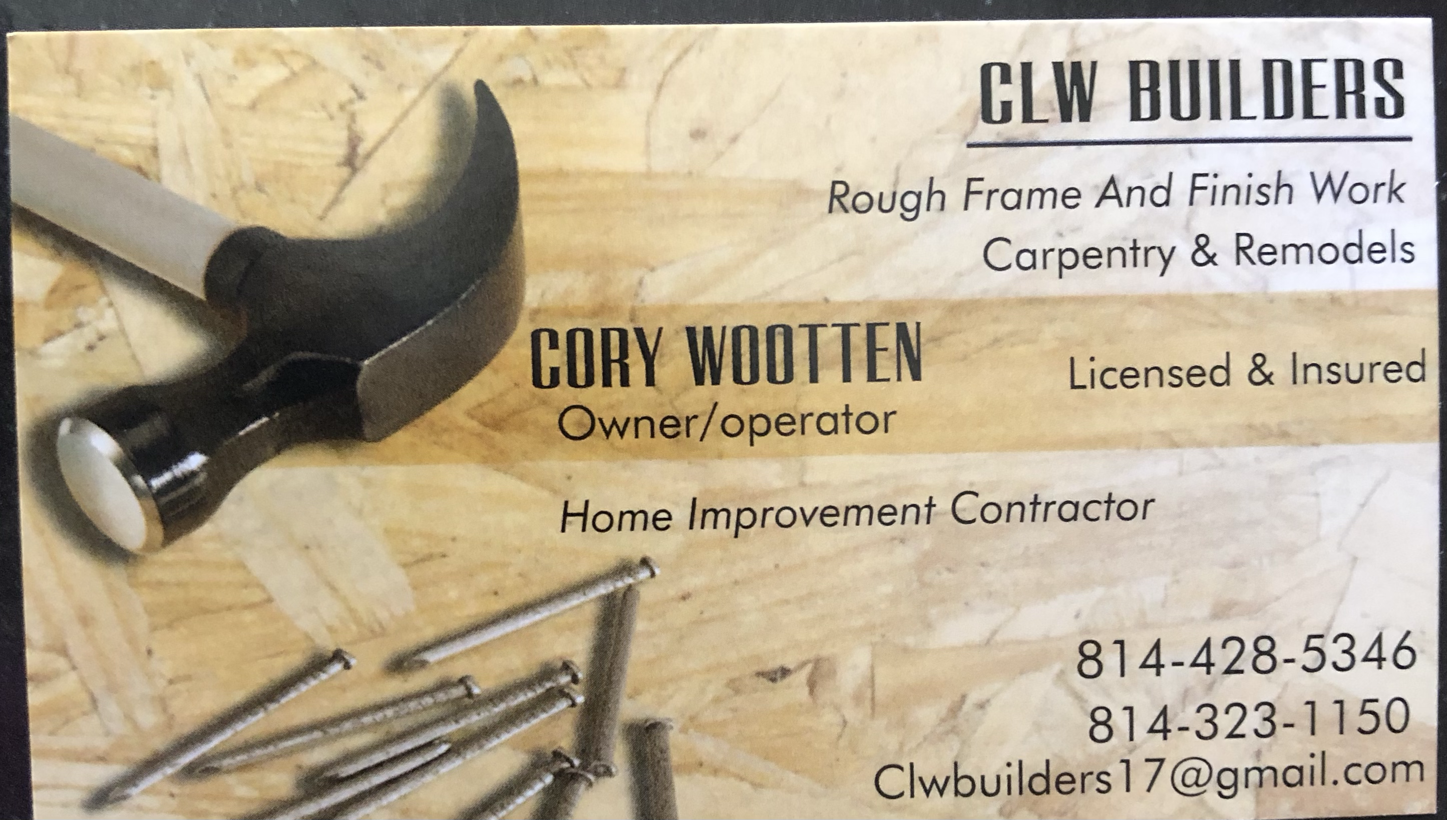 CLW Builders logo