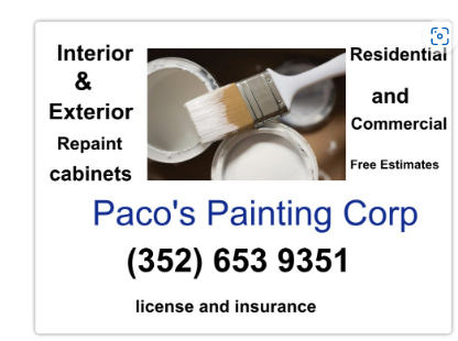 Paco's Painting logo
