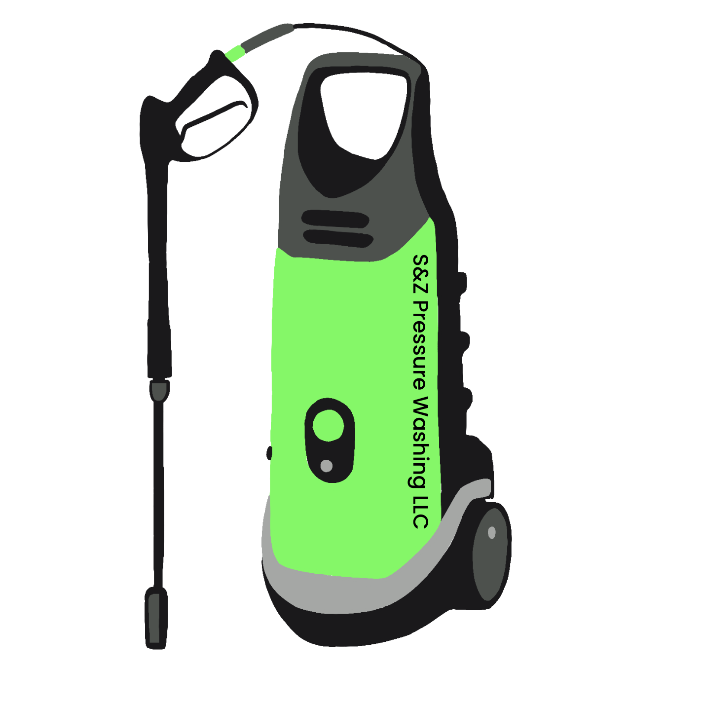 Logo for S&Z Pressure Washing LLC