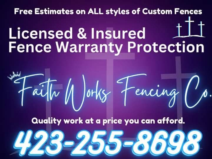 Faith Works Fencing Co. logo
