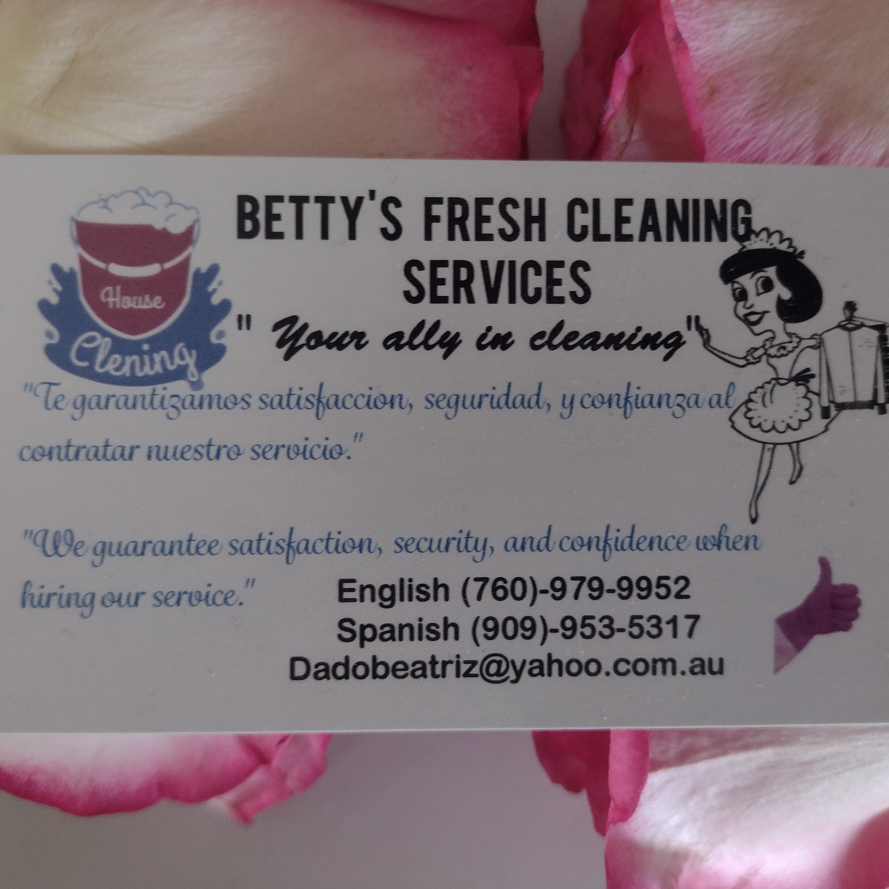 Avatar for Bettys fresh cleaning services