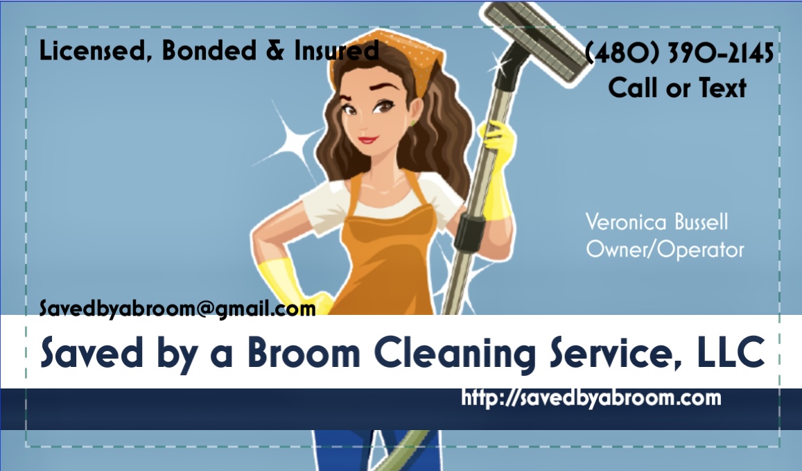 Saved by a Broom Cleaning Service, LLC logo