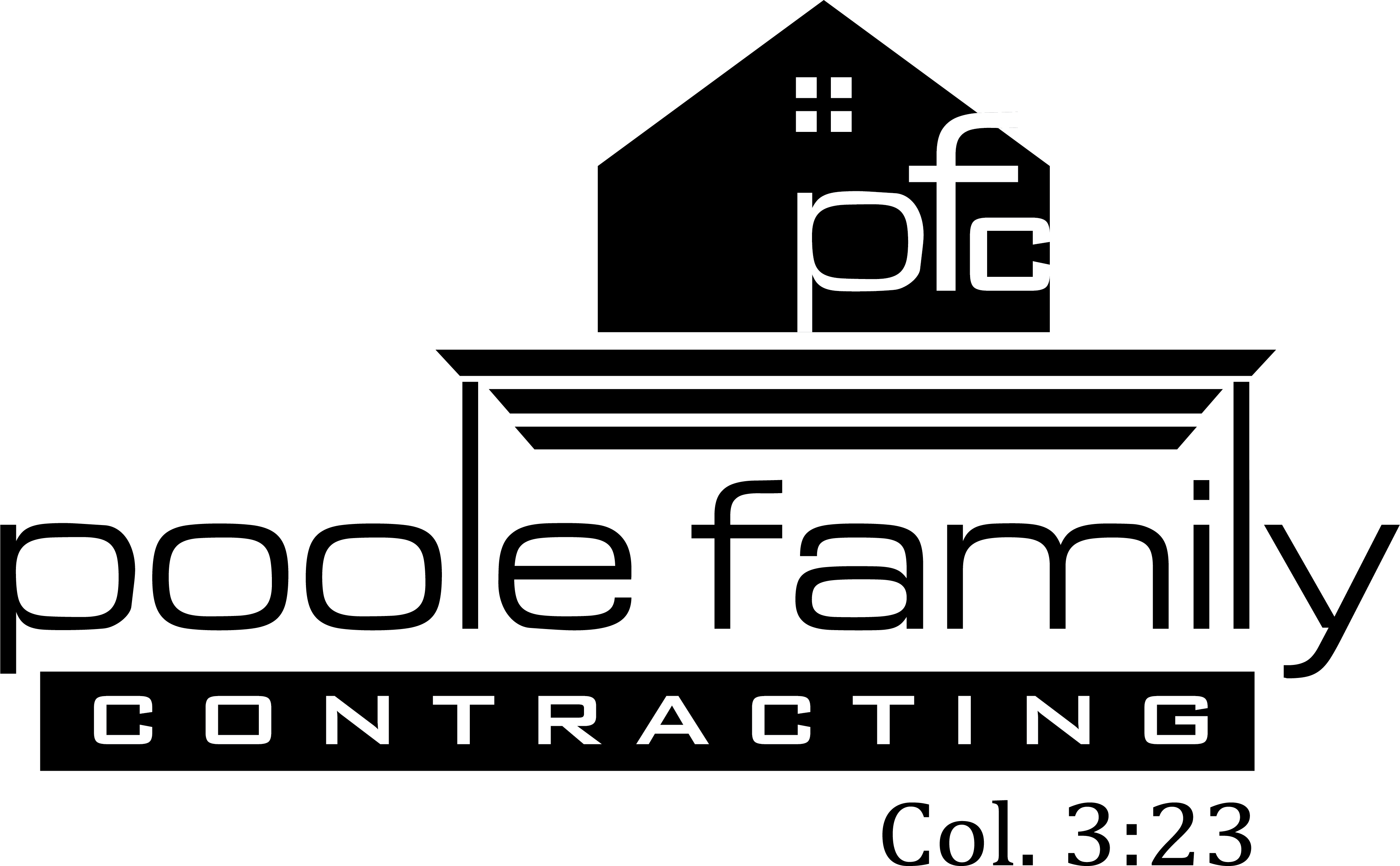 Logo for Poole Family Contracting