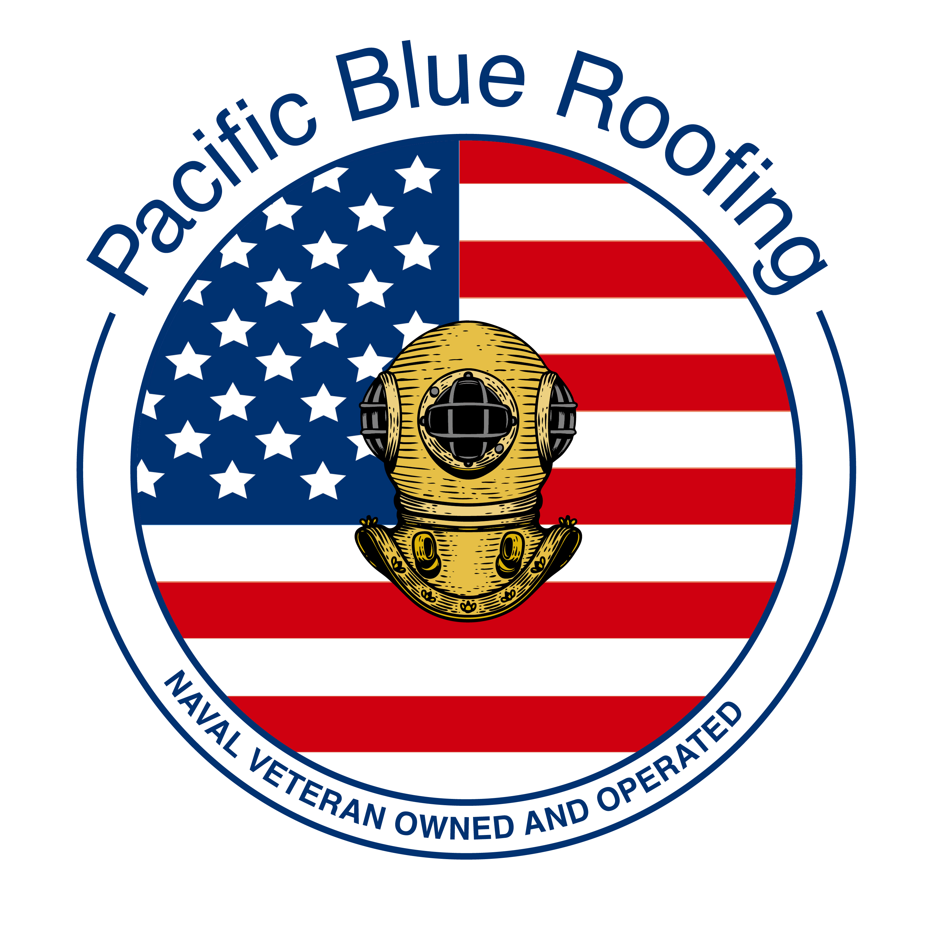 Logo for Pacific Blue Roofing