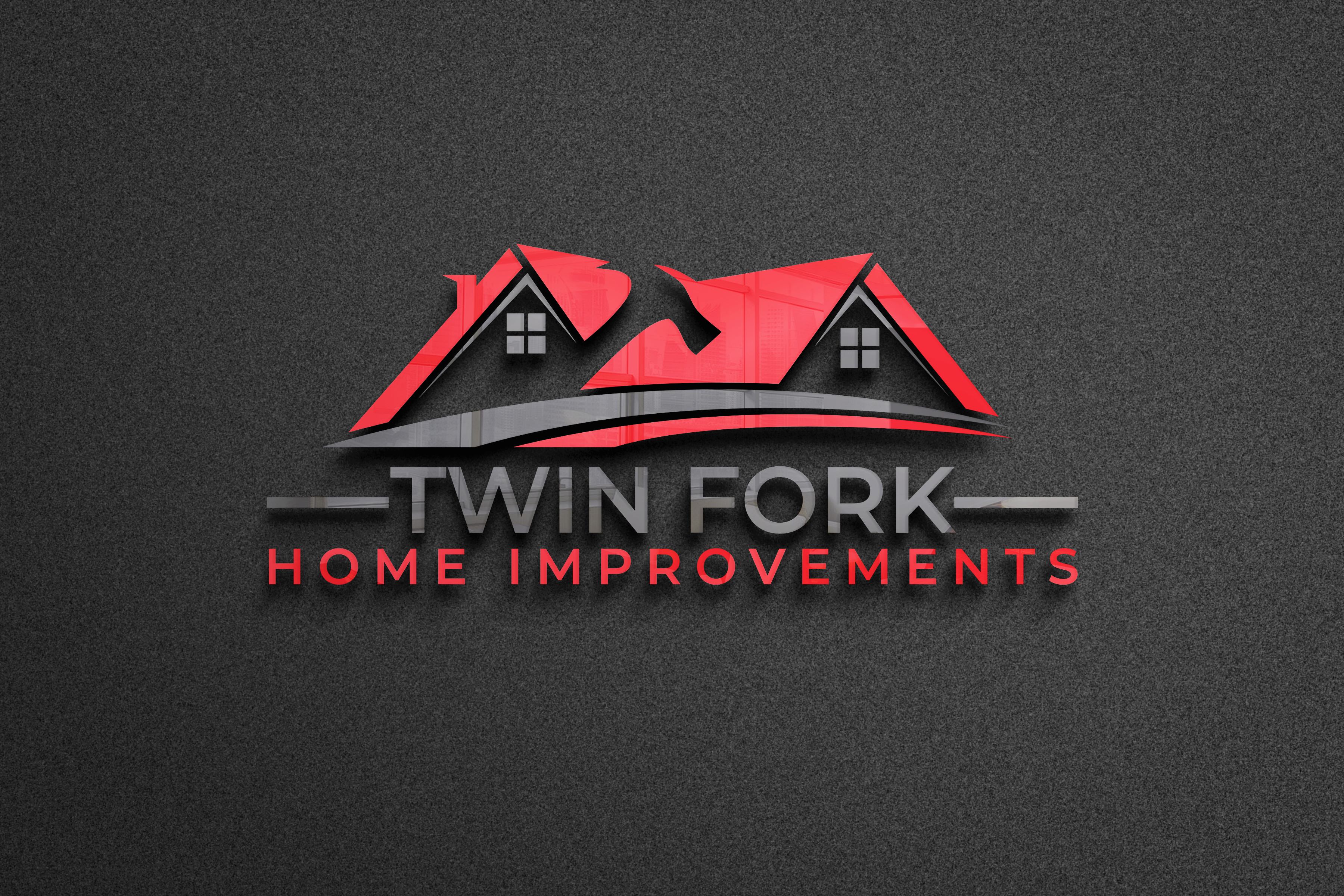 Twin Fork Home Improvements logo