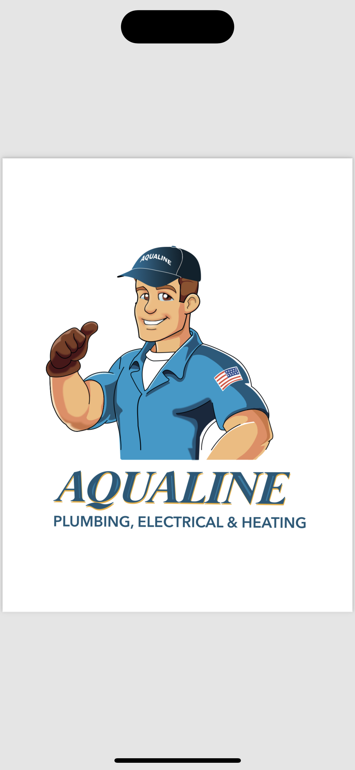 Aqualine Plumbing Electrical and Heating logo