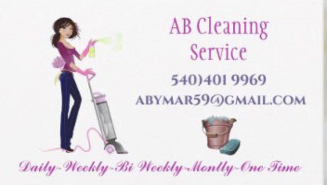 Logo for AB Cleaning services