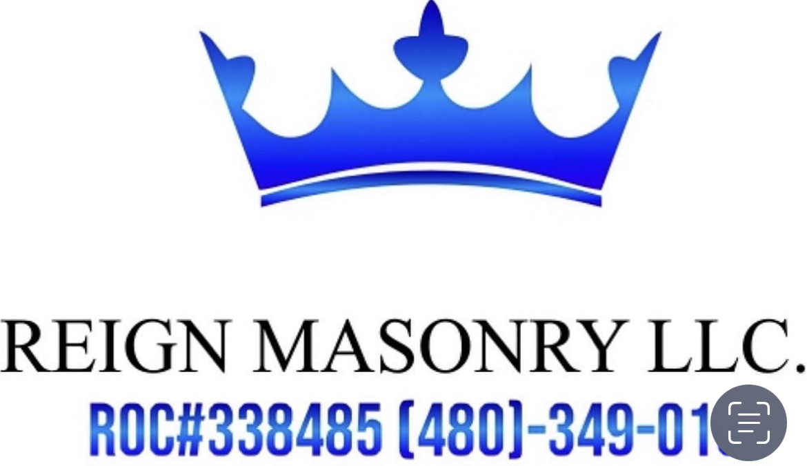 Logo for Reign Masonry LLC.
