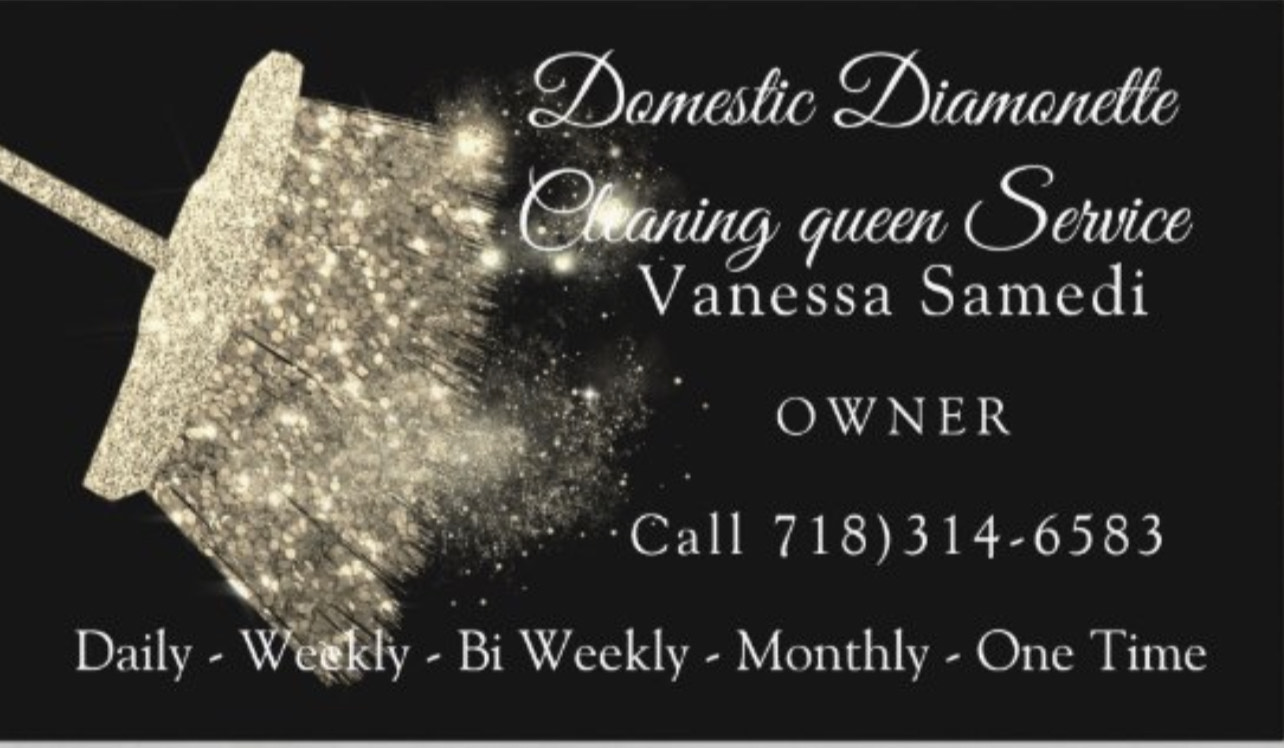 Logo for Domestic Diamonette Cleaning Queen