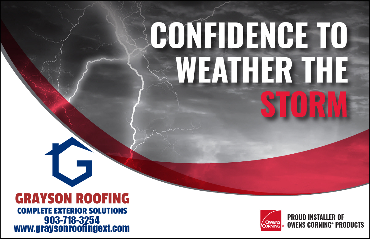 Logo for Grayson Roofing LLC