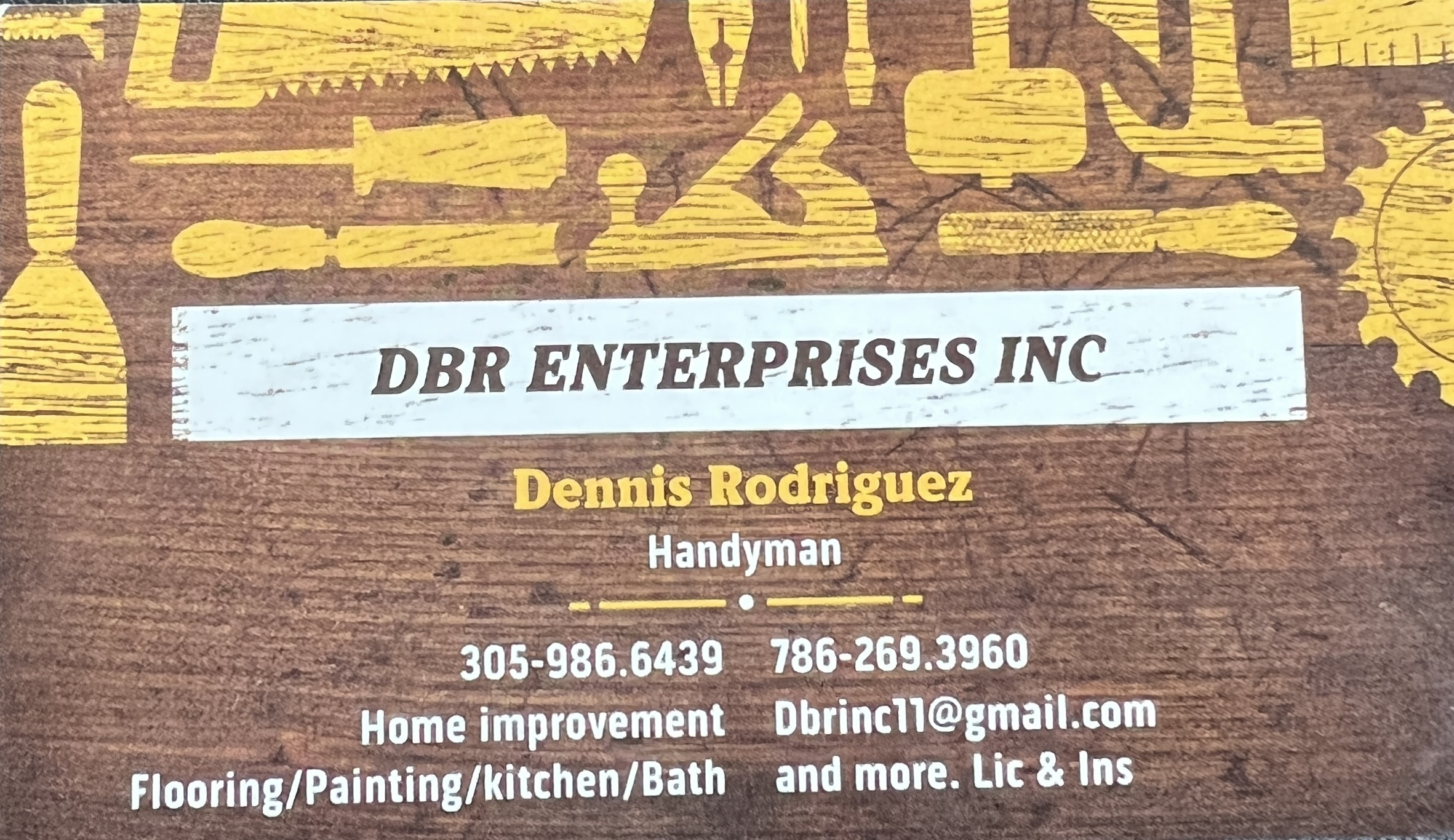 Logo for DBR Enterprises Inc