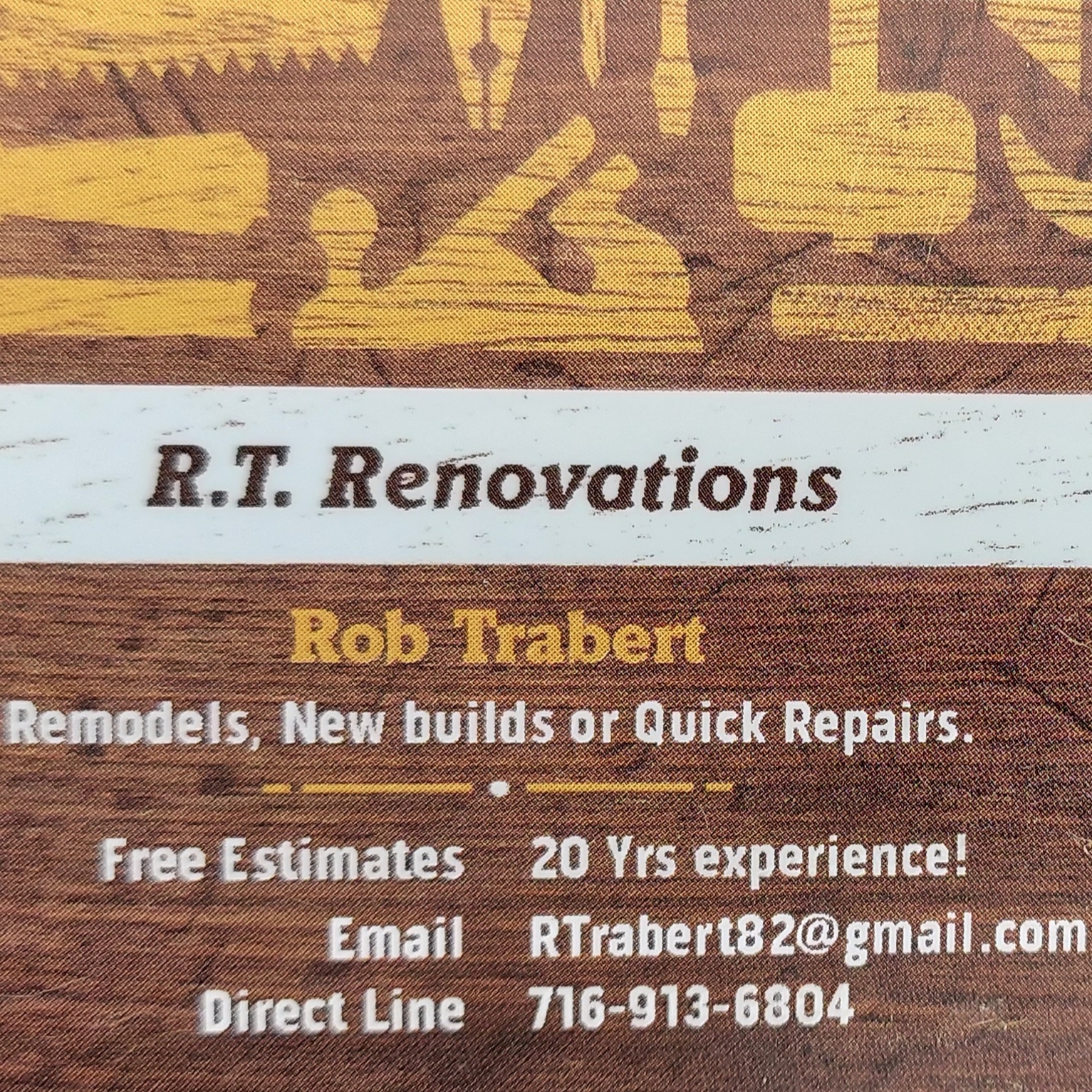 R.T. Renovations logo