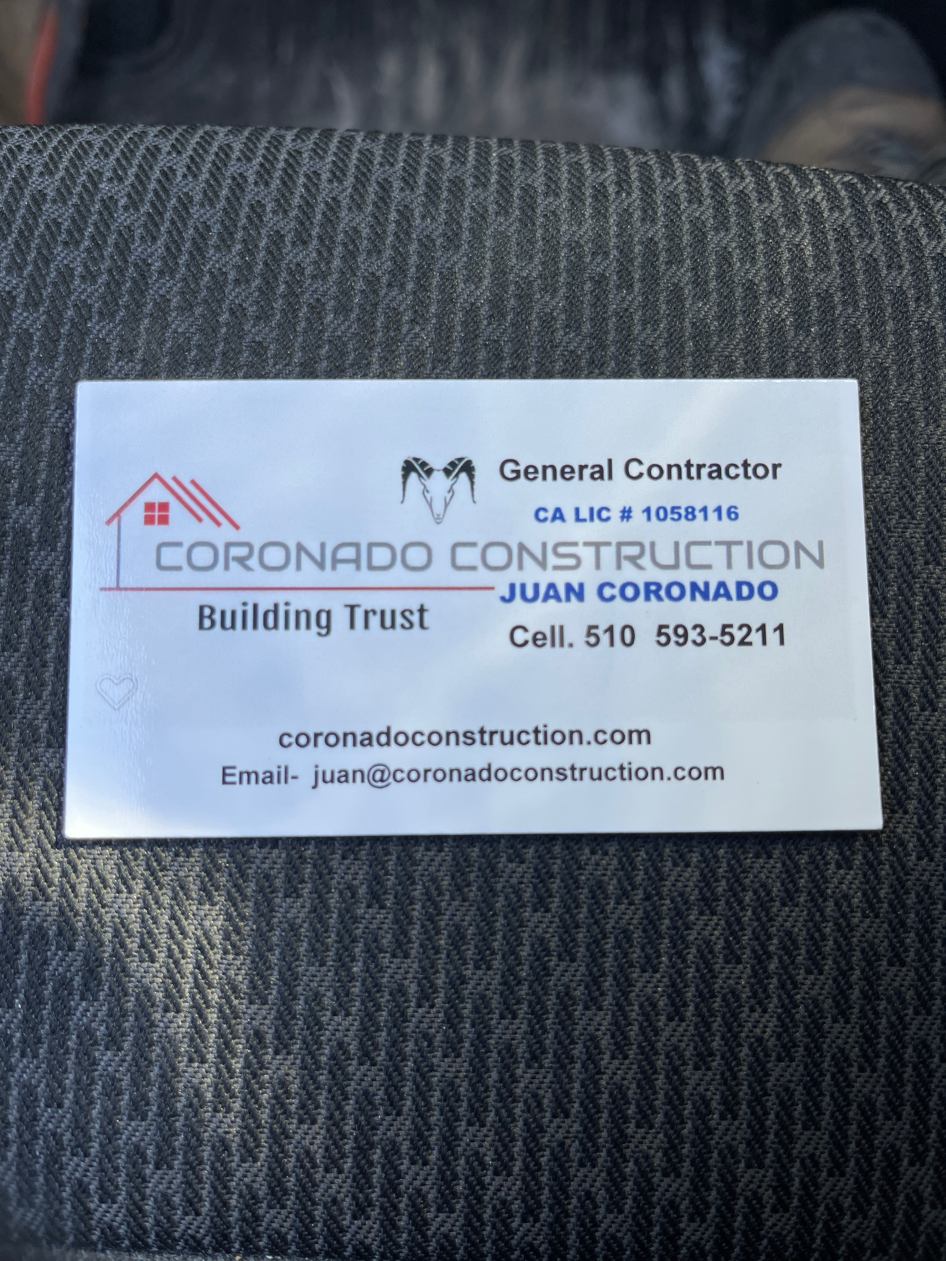 Coronado Construction logo