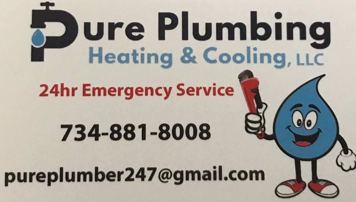 Logo for Pure Plumbing Heating & Cooling LLC