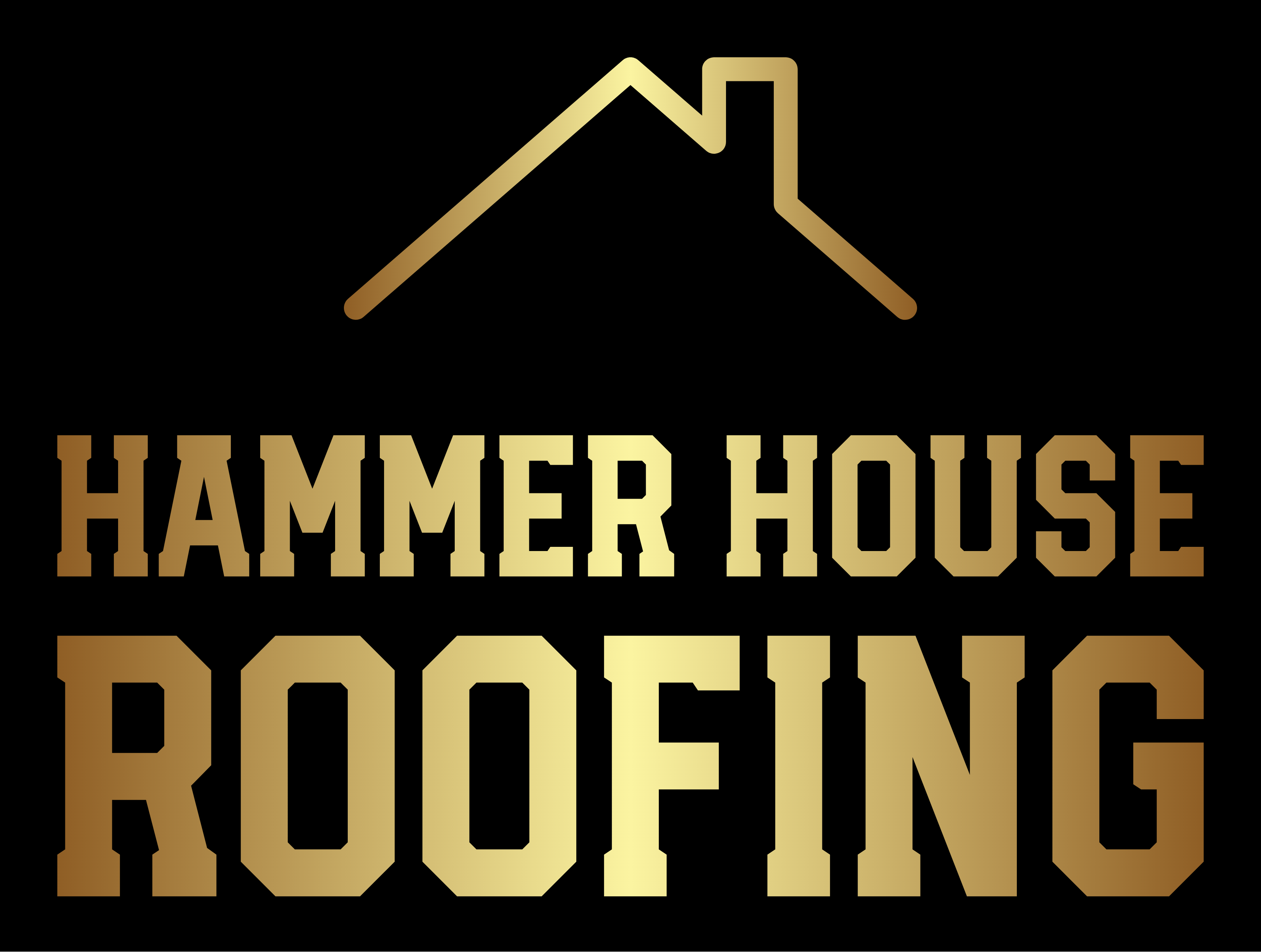 Logo for Hammer House Roofing