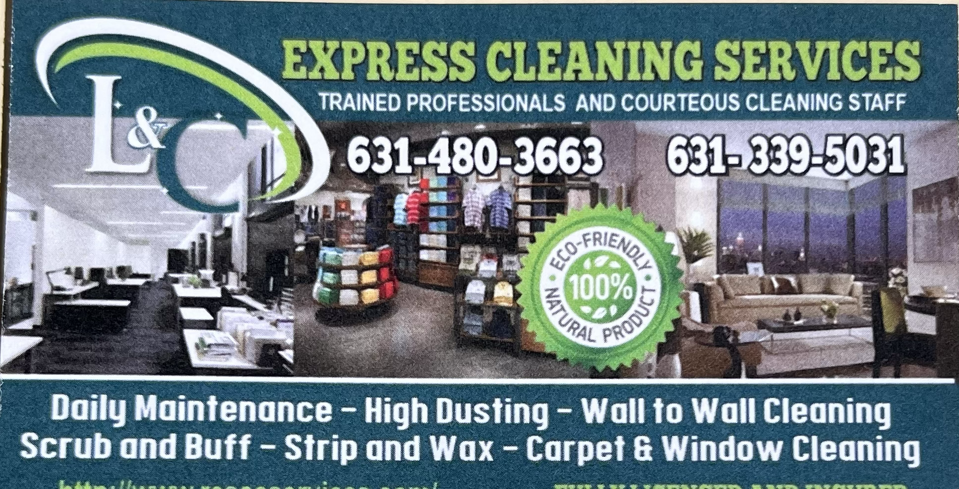 LC Express Cleaning Services logo