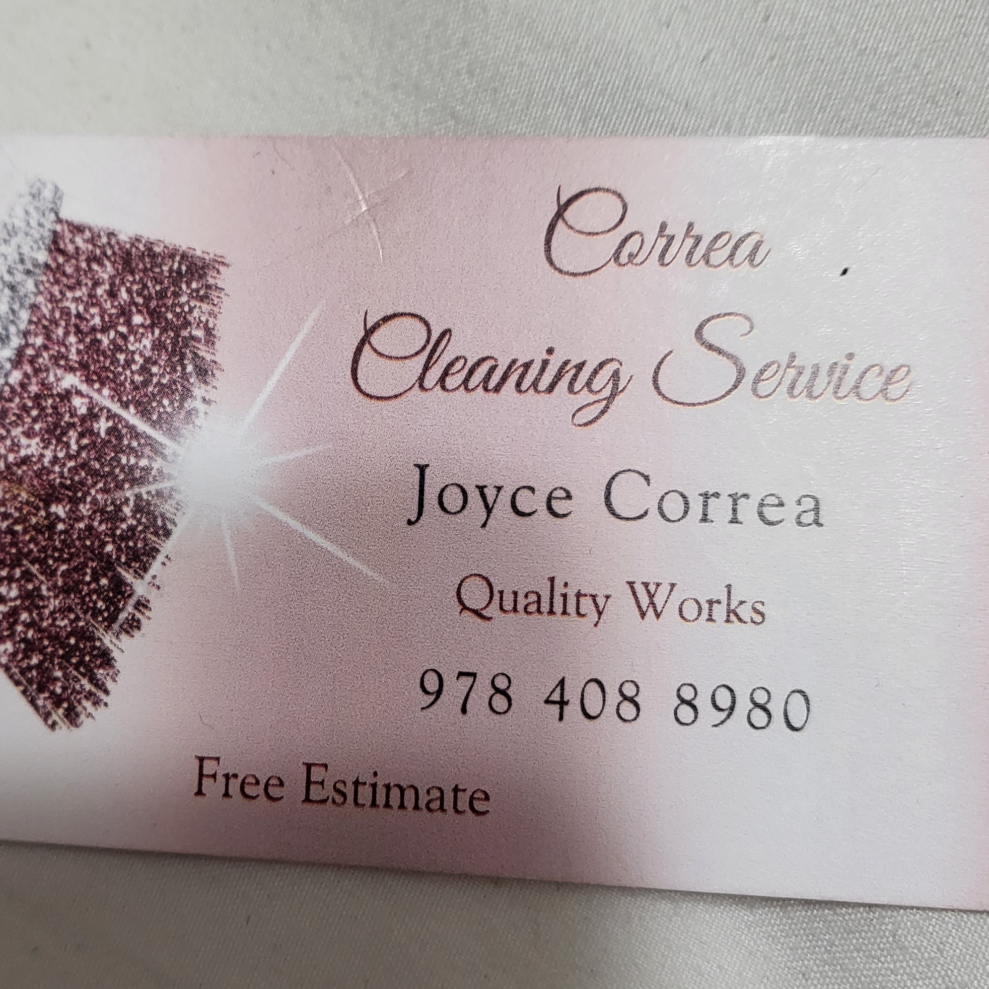 Logo for Correa Cleaning Services