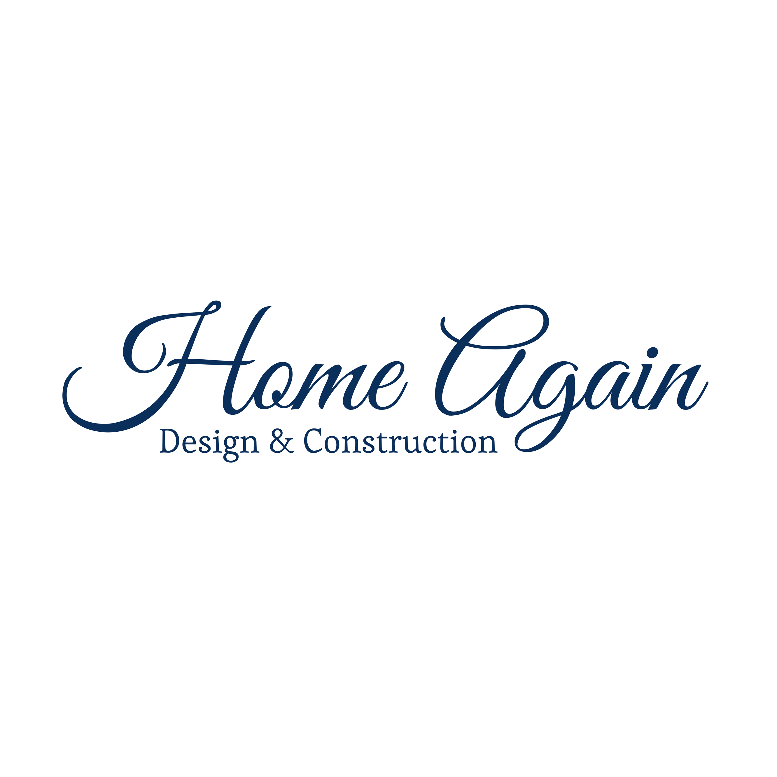 Logo for Home Again Design & Construction