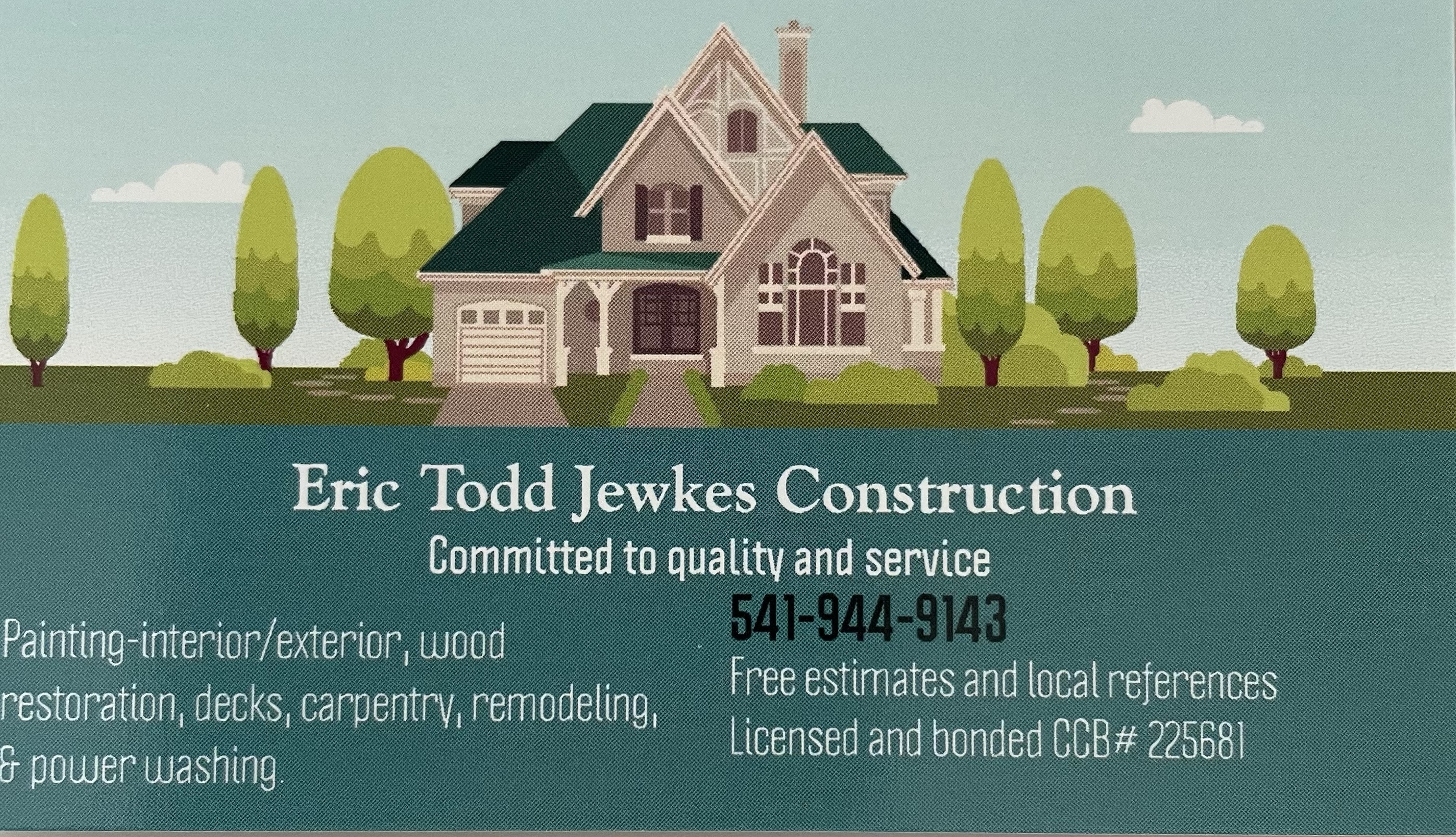 Eric Todd Jewkes Construction logo