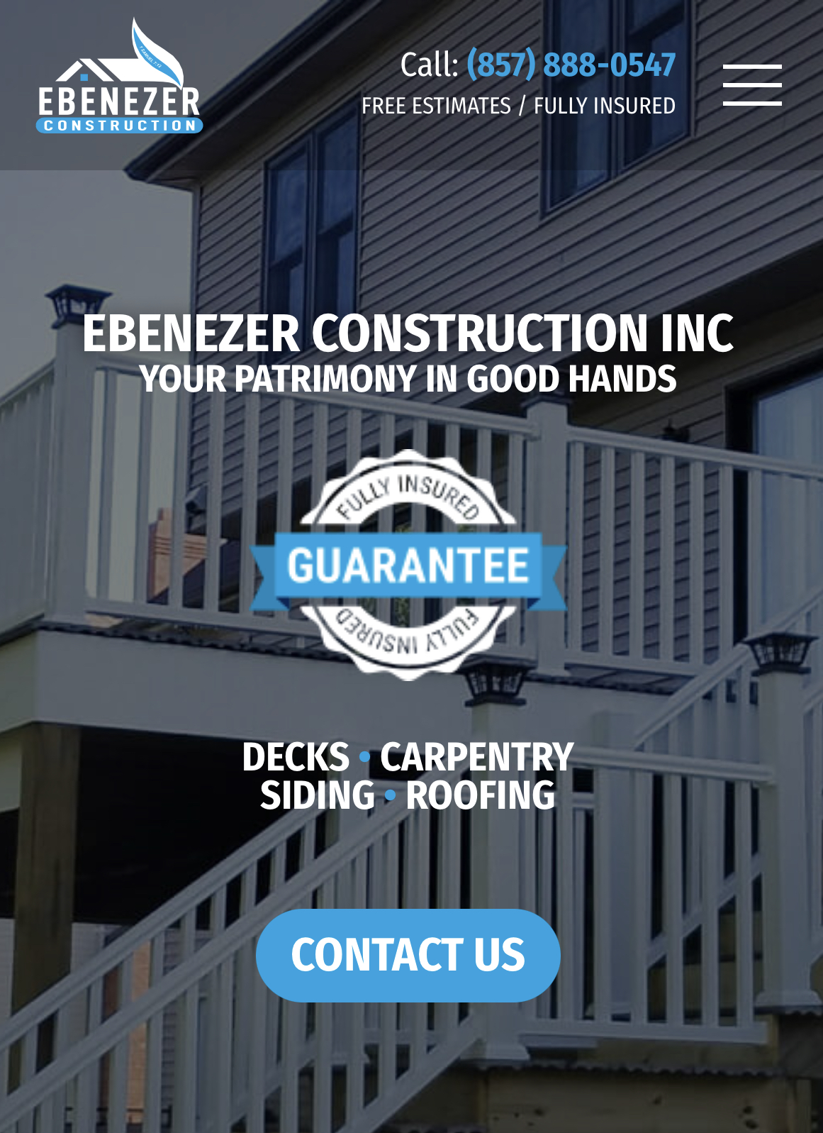 EBENEZER CONSTRUCTION logo