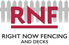 Right Now Fencing, LLC logo
