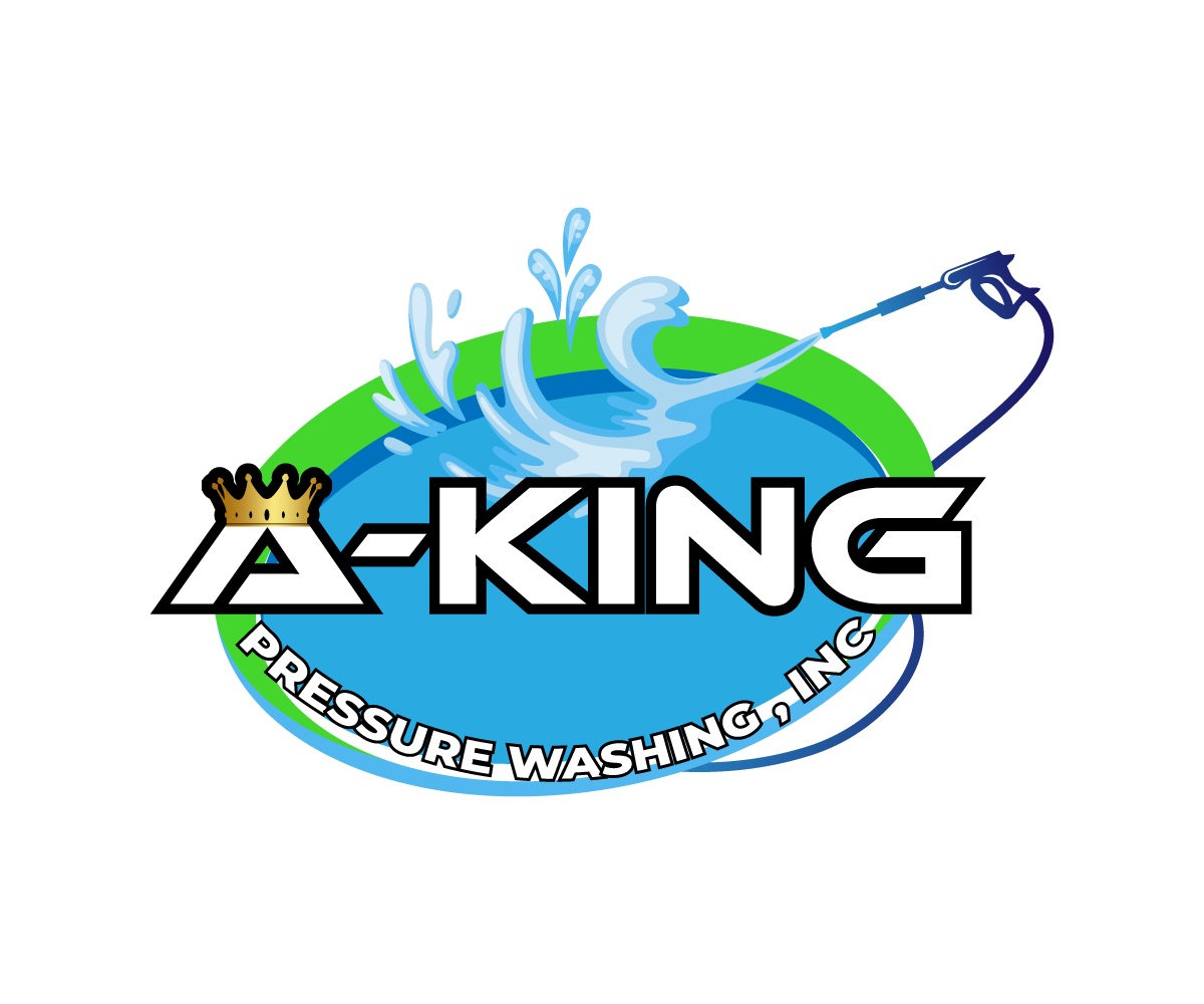Logo for A king pressure washing ,inc