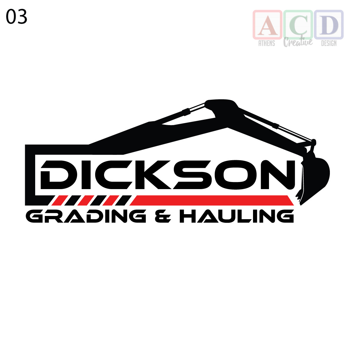 Dickson Grading & Hauling logo