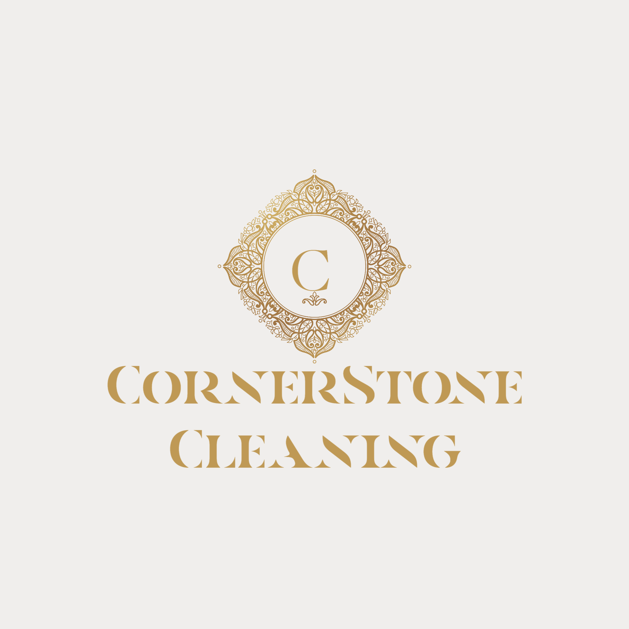Logo for CornerStone Cleaning