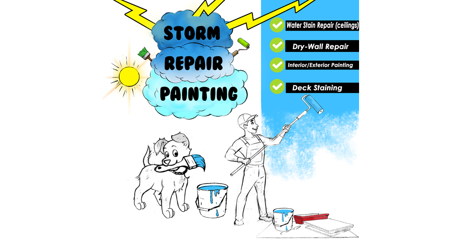 Logo for Storm Repair Painting