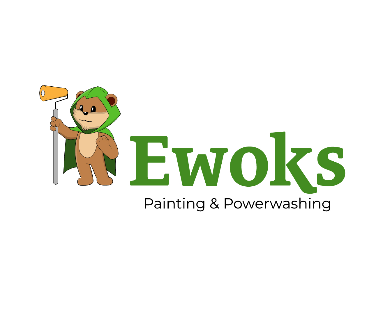 Ewoks Painting and Powerwashing logo