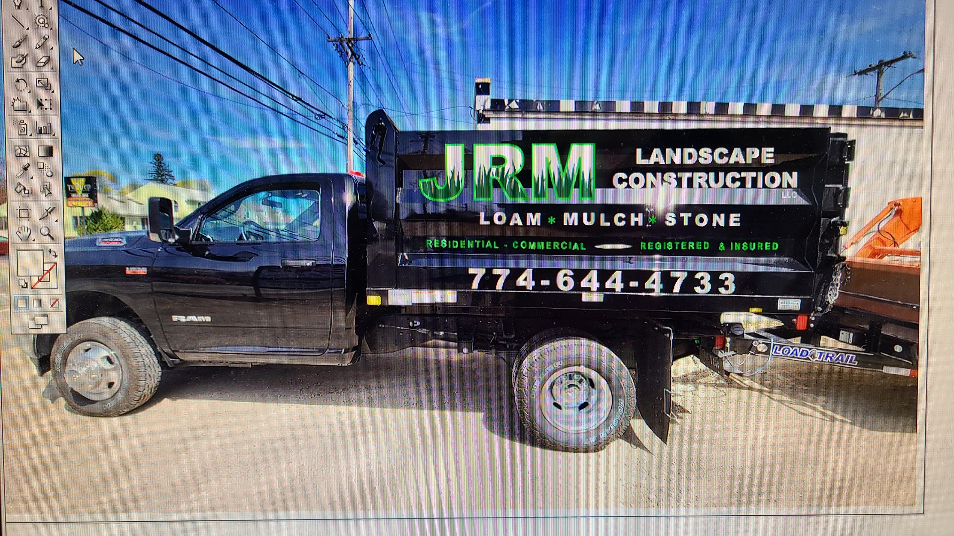 JRM Landscape Construction logo