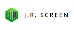 J.R. Screens logo
