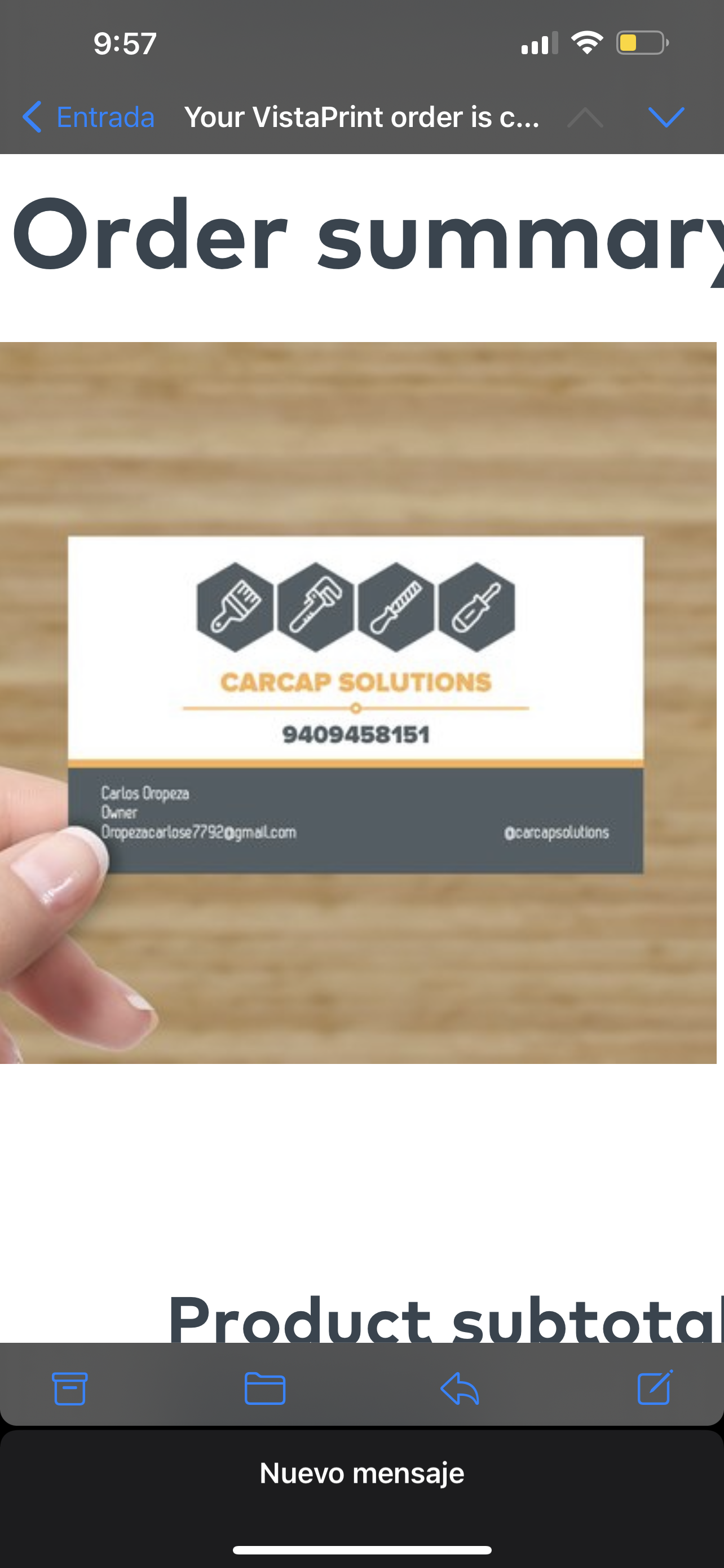 Logo for Handy Solutions