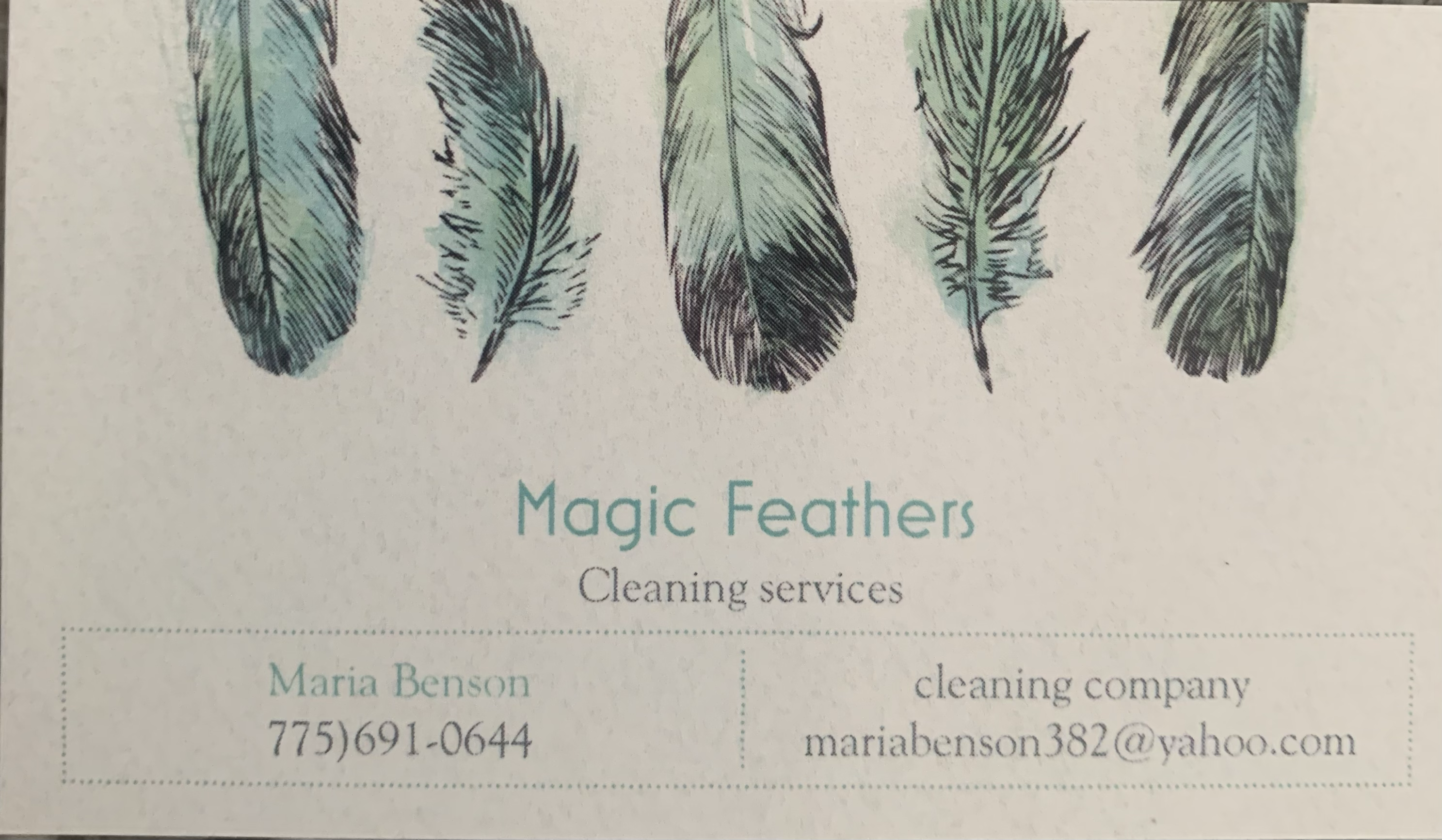 Magic Feathers logo