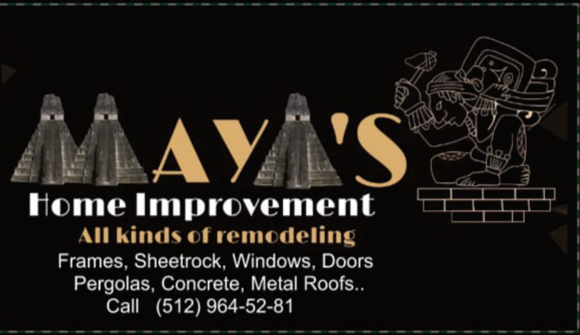 Logo for Mayas Construction
