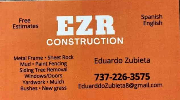 EZR Construction logo
