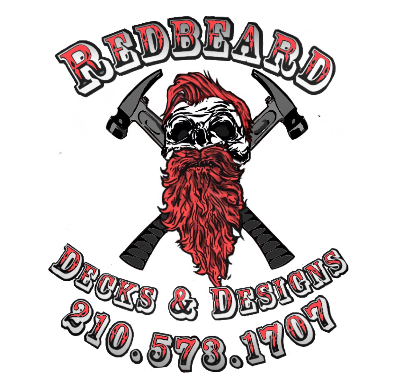 Redbeard Decks and Designs logo