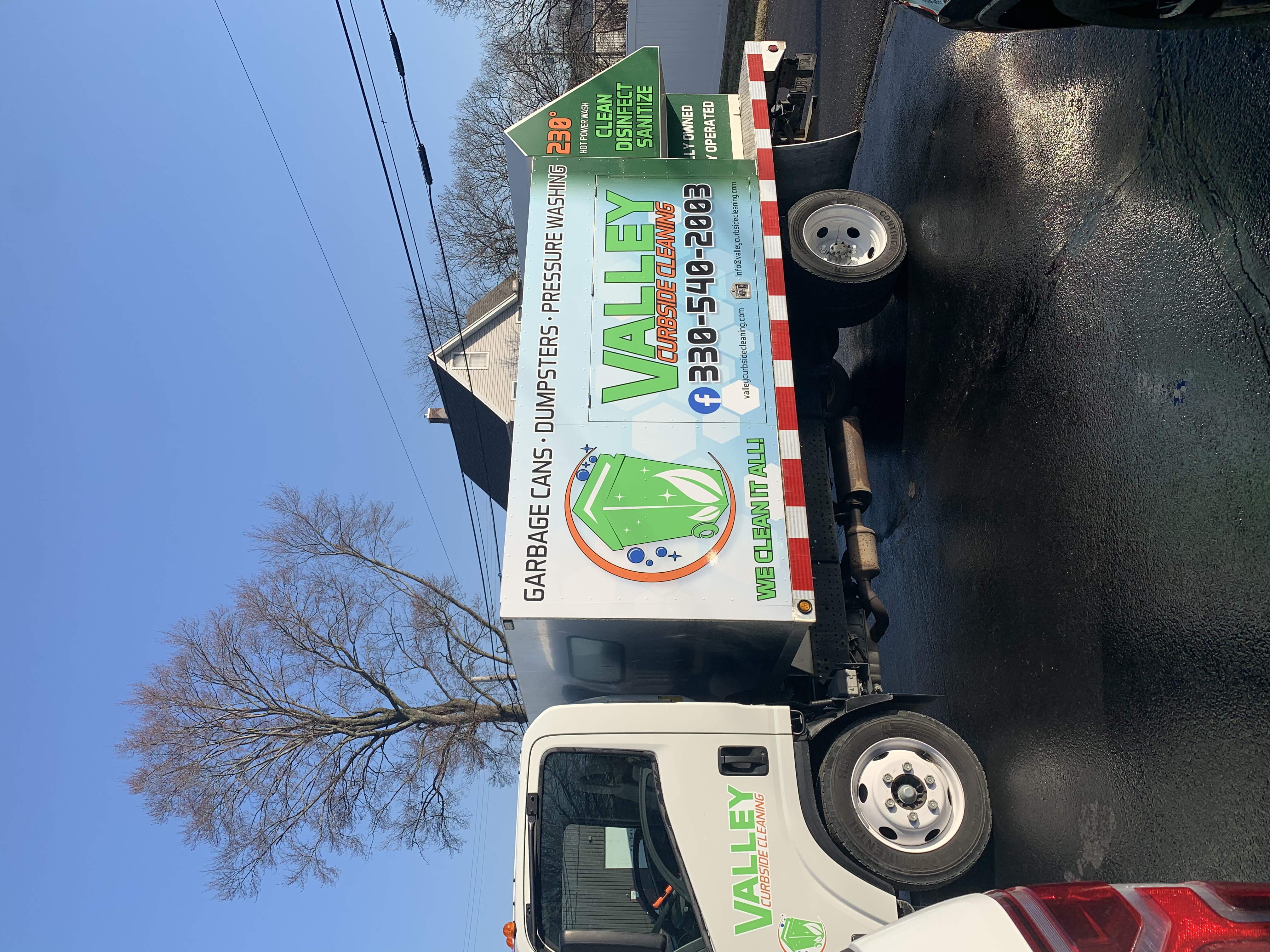 Logo for Valley Curbside Cleaning