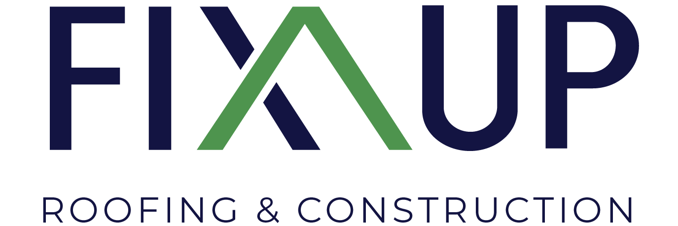 FIX UP ROOFING AND CONSTRUCTION logo