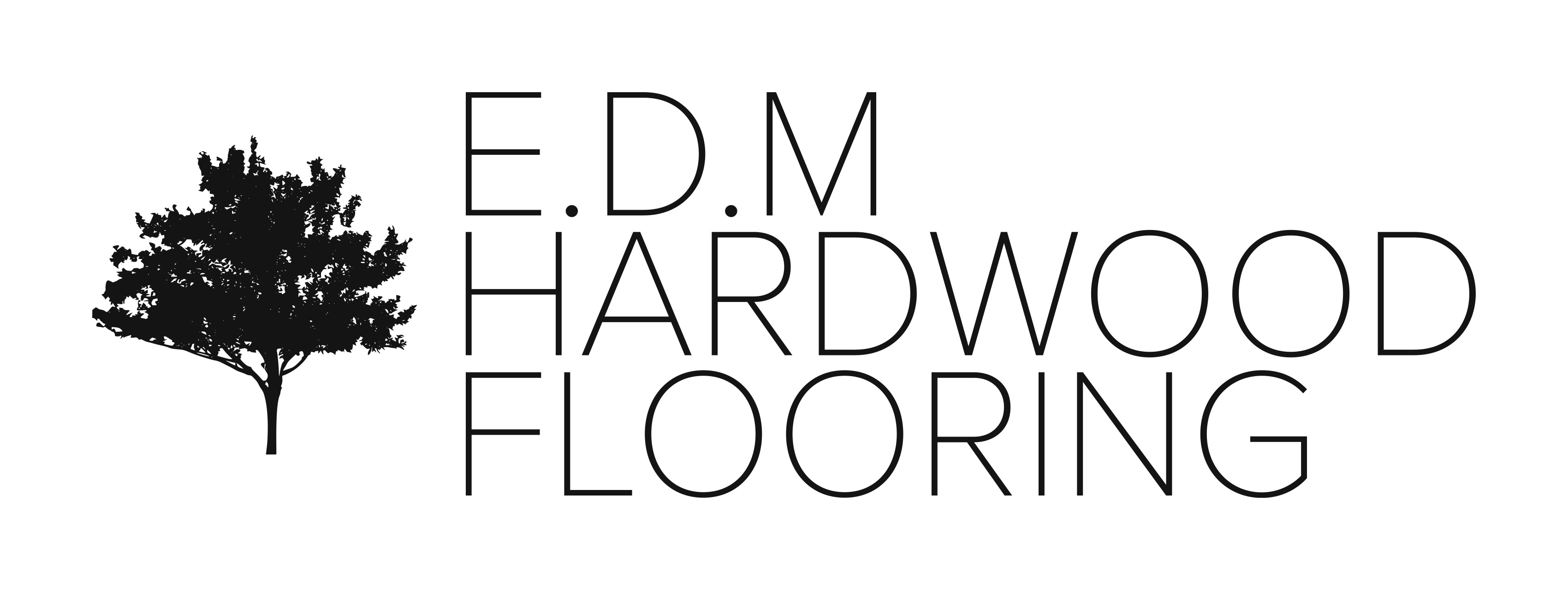 Logo for E.D.M Hardwood Flooring
