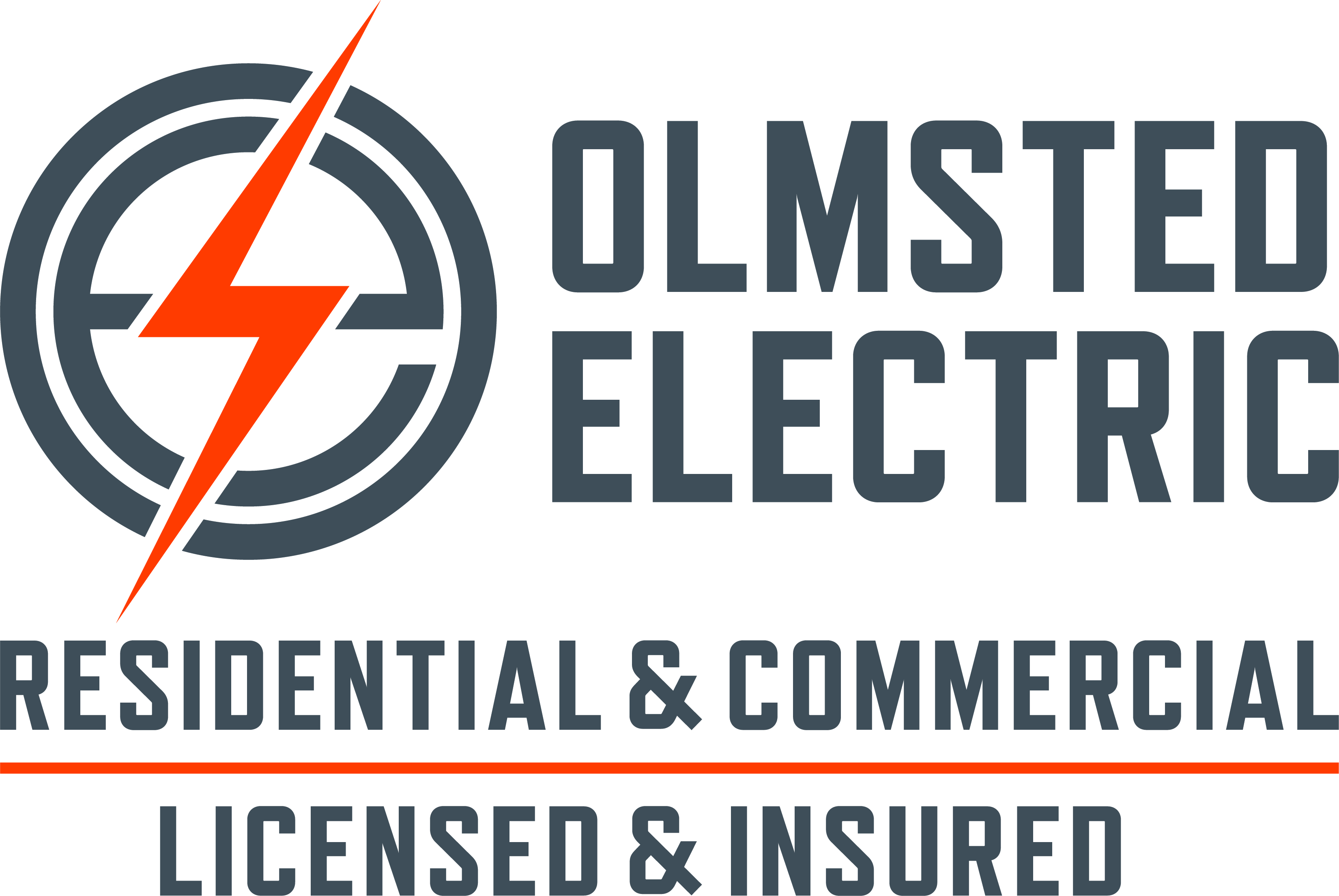 Olmsted Electric logo