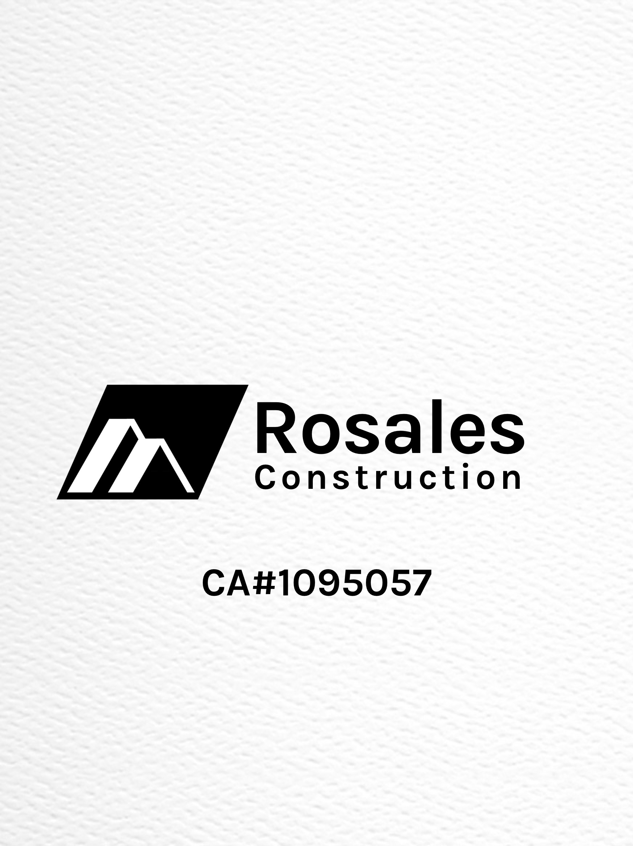 Logo for Rosales Construction