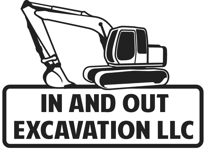 Logo for In and Out Excavation LLC