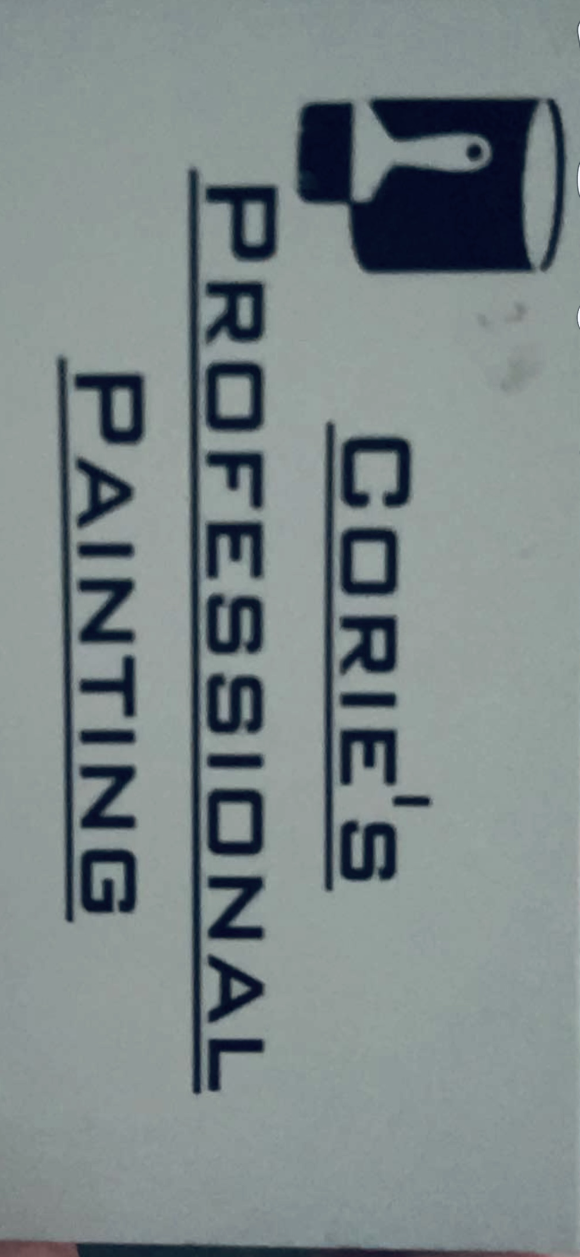 Logo for Corie's Professional Painting