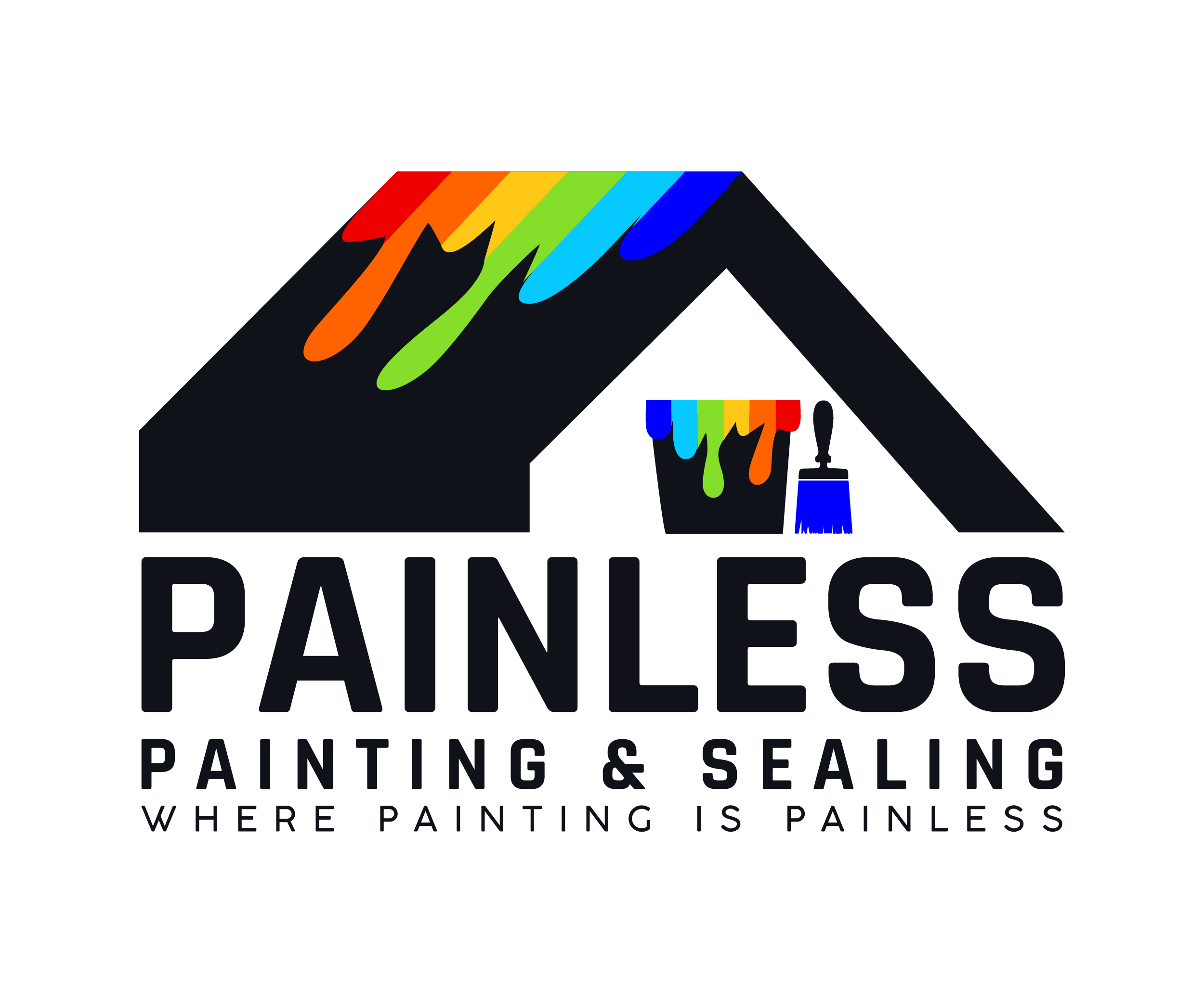 Painless Painting & Sealing logo