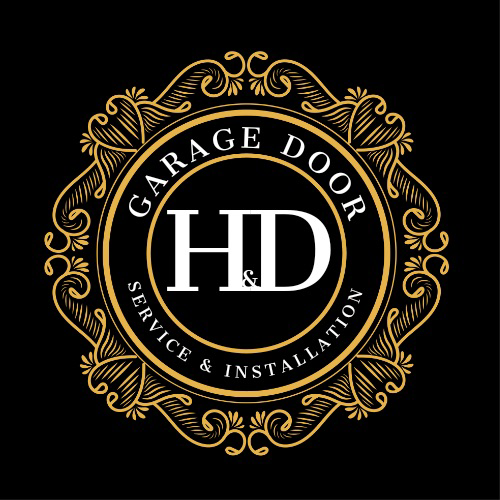 Logo for H&D Garage Doors