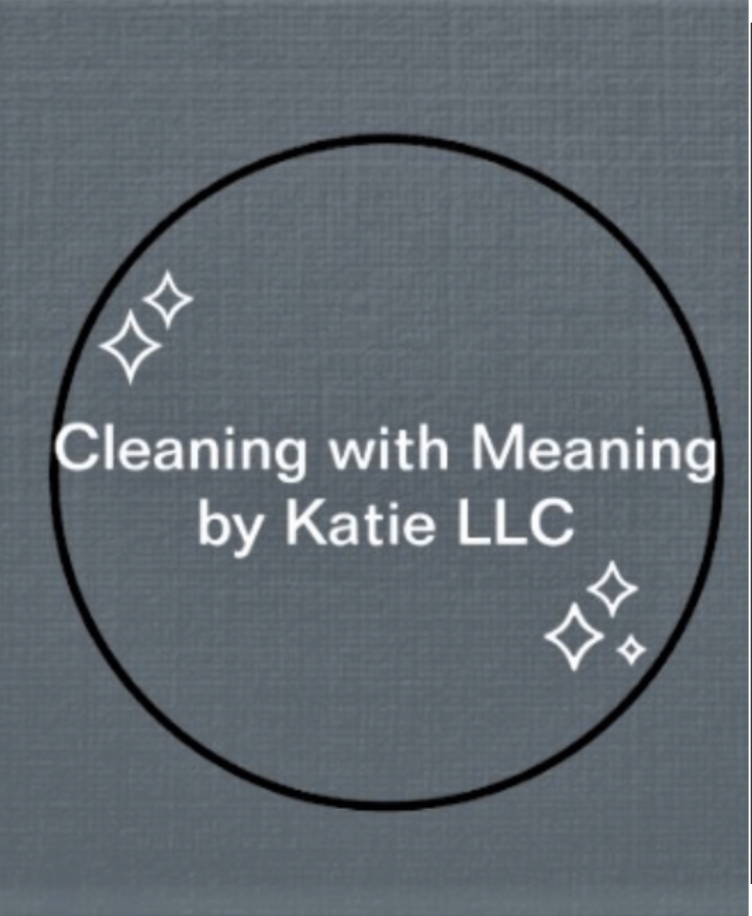 Cleaning with Meaning by Katie LLC logo